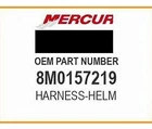 8M0157219 Mercury Marine Harness Helm / White Wall New. Price: $575.91.