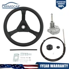 Feet Boat Rotary Steering System Outboard Kit SS13710 Marine With 13.5" Wheel. Price: $96.97.