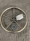 Marine Hardware 13" 2.38" Rise 10 5 Spoke Steering Wheel SSSW13.00X2.38 New. Price: $35.00.