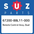 67200-88L11-000 Suzuki Remote Control Assy, Dual 6720088L11000, New Genuine Oem. Price: $2614.27.