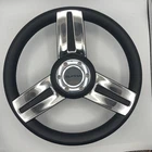 Gussi Italia Marine Steering Wheel Stainless Steel Spokes Soft Touch Rim Supra New. Price: $85.00.