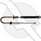 11FT Teleflex Omc 479 Johnson Evinrude Throttle Shift Control Box Cable CC20511 New. Price: $40.99.