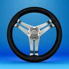 W208 Steering Wheel Gray Brushed Alum Spoke Gussi Italia New. Price: $149.80.