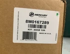 8M0167289 Mercury Marine Hose Kit 12FT / White Wall New. Price: $260.56.