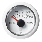 Veratron 52MM (2-1/16") Viewline Engine Oil Pressure Gauge 150 Psi White New. Price: $85.99.