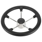 Novelbee 13-1/2 Inch Stainless Steel 5 Spoke Boat Marine Destroyer Steering W... New. Price: $77.42.