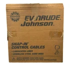 Bombardier Evinrude Johnson Snap Sterndrive Control Cable 22' 176122 New. Price: $52.95.
