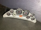 (silver) Dash Panel 7 Gauges +faria Depth Sounder Assy. Used. Price: $599.99.