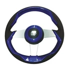 UFLEX216-GRIMANIBLS Steering Whl-blu Grip Slvr Spk New. Price: $293.79.