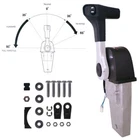 Outboard Single Top Console Mount Remote Control Box For Honda 06240-ZW5-U20 New. Price: $172.21.
