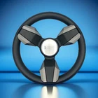 Collina Boat Steering Wheel Dark Gray Inserts - Seastar Keyed Only New. Price: $88.69.