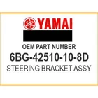 Yamaha Steering Bracket Assy 6BG-42510-10-8D Oem New. Price: $442.90.