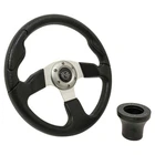 Gtw 13.5" Black Rally Golf Cart Steering Wheel Hub Adapter Ezgo Txt New. Price: $81.99.