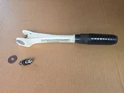 Omc 1974 - 83' Johnson / Evinrude 9.9 15 Hp Tiller Handle With Hardware Used. Price: $175.00.