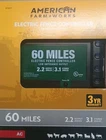 Electric Fence Controller 1213217 60 Miles 2.2 Output 3.1 Stored American Farm New. Price: $124.49.