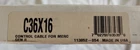 C36X16 Uflex 16' Control Cable For Merc Gen Ii New. Price: $67.99.