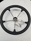 Marpac Stainless Steel Destroyer Steering Wheel Foam Grip Dia 15.5" 7-0692 New. Price: $59.99.