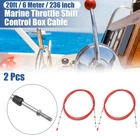 Pcs 20FT 236 Inch Marine Throttle Shift Control Box Cable With Clevis Red New. Price: $37.59.