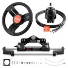 Vevor Outboard Hydraulic Steering Kit Boat System 200 Hp Helm Pump Cylinder Hose New. Price: $376.61.