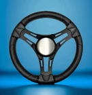 Verona Boat Steering Wheel Black Brushed Aluminum Spokes Plain New. Price: $115.17.