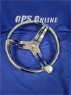 New Gemlux Belloca Steering Wheel - 3/8 Rim, Fg, Deluxe Knob 152307. Price: $445.00.