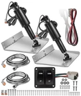 15101-104 9" X12" Standard Trim Tab Kit W/double Rocker Switch For Boat 16-25FT New. Price: $538.99.