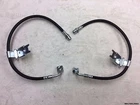 X Front Brake Hoses Right & Left For Chrysler 2005-2011 Rwd BBH/300C/006A New. Price: $92.16.