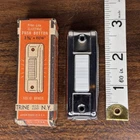 Vtg Nos Trine Mfg Corp Ny Brass Push Button Lighted Doorbell 24V Electric Switch New. Price: $19.99.