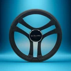 Benaco Boat Steering Wheel Black Brushed Aluminum Spokes New. Price: $130.28.