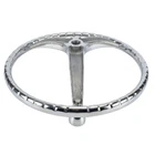 Boat Spoke Stainless Steel Steering Wheel W/ 5/8 IN-18 Nut, Dia 13-1/2 Esa New. Price: $69.99.