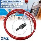 2PCS 13FT 157 Inch Marine Type Shift Remote Control Box Cable For Yamaha Red New. Price: $64.69.