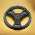 Model M13K Black Boat Steering Wheel Key Hub Soft Touch Rim Abs Spokes Used. Price: $49.84.