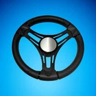 Gussi Italia Boat Steering Wheel Black Brushed Aluminum Spokes New. Price: $105.75.