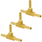 Joywayus 1/8" Brass Hose Barb, Union Pipe TEE-1/8-3PCS, New. Price: $19.02.