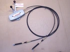 Reblt Evinrude Simplex Johnson Two 2 Handle Control Box, New 9' & 8' Cables #8 Remanufactured. Price: $229.50.