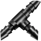 Ttiodri 60 Pack Drip Irrigation 1/4" Barbed Tee Fittings, Line ... New. Price: $17.24.