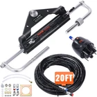 Vevor Boat Hydraulic Steering System Kit Marine Outboard 150HP New. Price: $452.90.