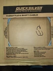 Mercury Quicksilver 16FT (gen 2) Throttle & Shift Cable PART#8M0085977 New. Price: $48.05.