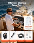 Hydraulic Steering Kit, 150 Hp, Single-engine Use New. Price: $442.26.