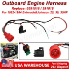 For 1982-84 Evinrude Johnson 25,30,35 Hp Outboard Engine Wiring Harness 0391818. Price: $97.99.
