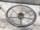 77 Sea Ray 240 Sundancer Boat Stainless Steel Steering Wheel Used. Price: $30.00.