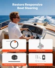 17FT Rotary Steering System Kit W/ Cable & Aluminum Helm For Outboard Boats New. Price: $166.99.
