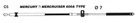 Uflex Mercury Gen I Control Cable - C5 New. Price: $35.24.