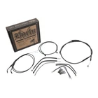 Burly Brand Complete Black Vinyl Handlebar Cable/brake Line Kit For 14" B30-1198 New. Price: $377.36.