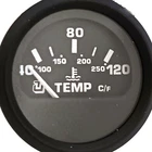 New Oem Ultraflex Uflex Boat Water Temperature Gauge 40-120 Scale Black #60526R. Price: $45.00.