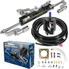 Boat Hydraulic Steering System Kit Marine Outboard 300HP New. Price: $488.99.