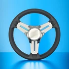 Model 15 Marine Steering Wheel Brushed Aluminum Spokes Blank Center New. Price: $65.99.