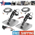 Boat Marine 9"X12" Standard Mount Electric Trim Tab Kit W/double Rocker Switch New. Price: $539.00.