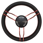 Lund Boat Steering Wheel 2338014 Gussi Italia 13 3/4 Inch Black Red New. Price: $258.22.