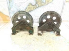 Boaters' Resale Shop Of Tx 2502 0154.84 Edson Pair Conduit Idlers W 6" Sheave Used. Price: $387.92.